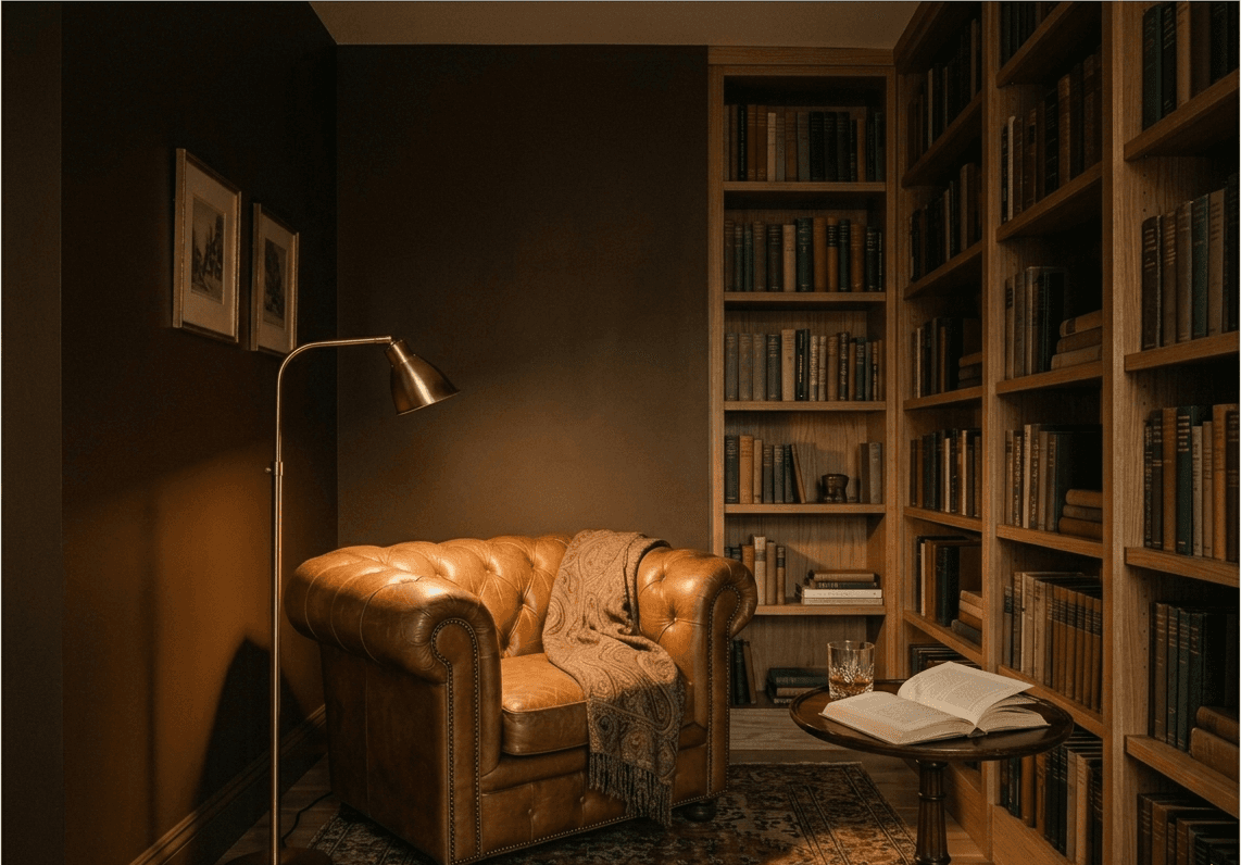 Bedford Reading Room — Library + reading nook
